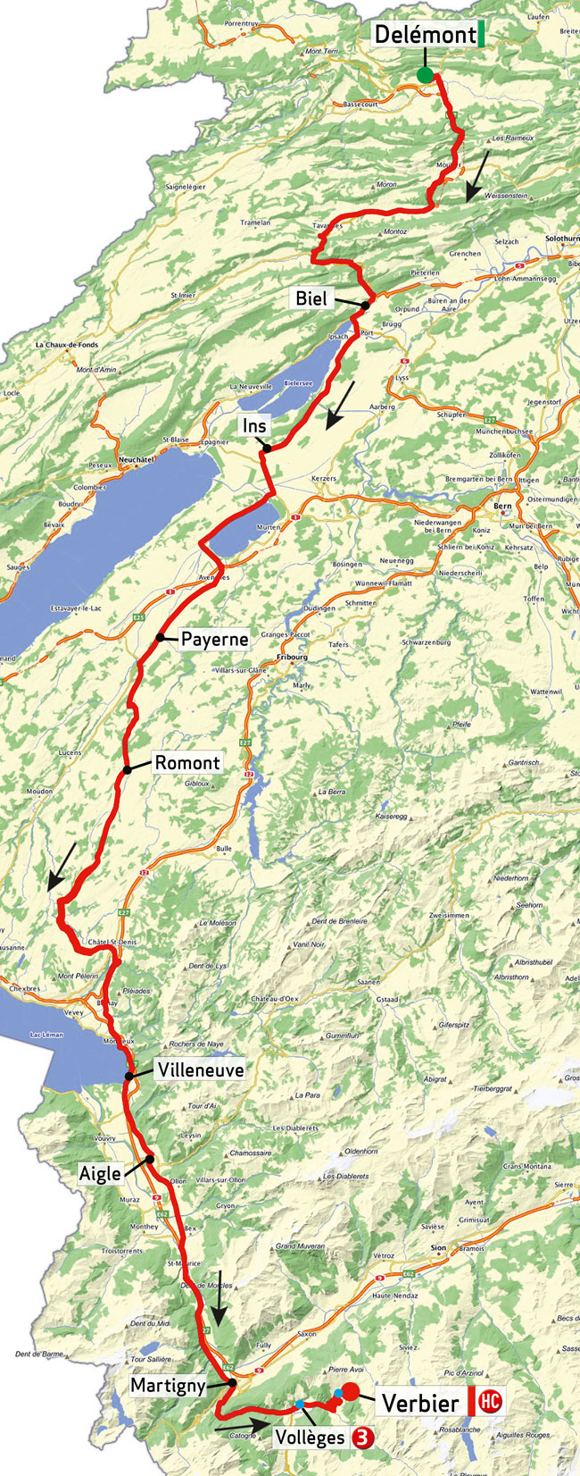 Stage 8 map